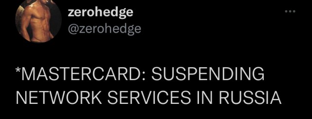 MasterCard и Visa приостанавливают деятельность в России