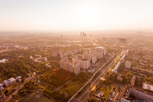 Останкинская телебашня. Отметка 503 метра