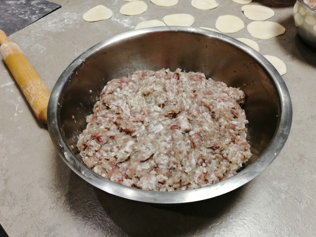 Пельмени из свина