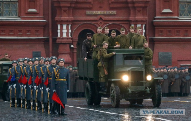 Послепарадное, Красная Площадь - 7 ноября 2014