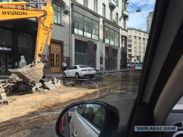 Островок безопасности на платной парковке