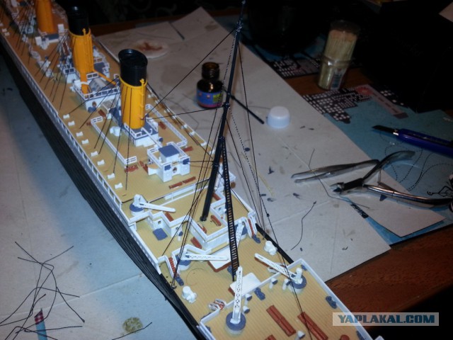 "Титаник". Собираем модель