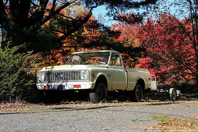 Старые автомобили на улицах Нью-Йорка - 23