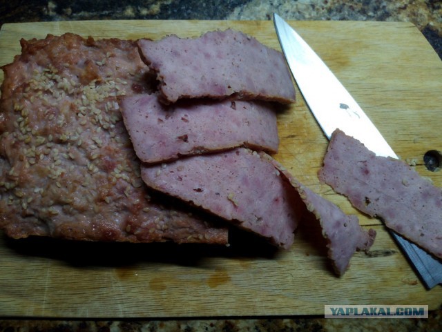 Баварский "мясной хлеб"