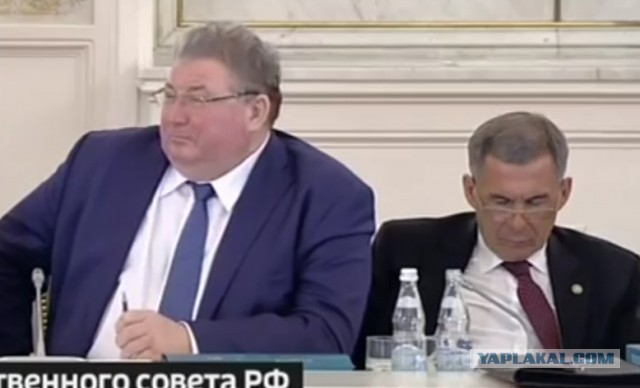 Жириновский на встрече с Путиным