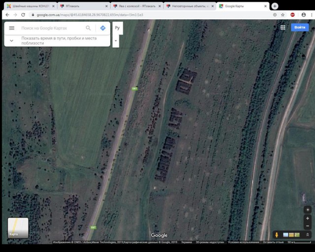 Неповторимые объекты, которые можно увидеть на Google Maps