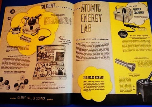Детский конструктор  Gilbert U-238 Atomic Energy