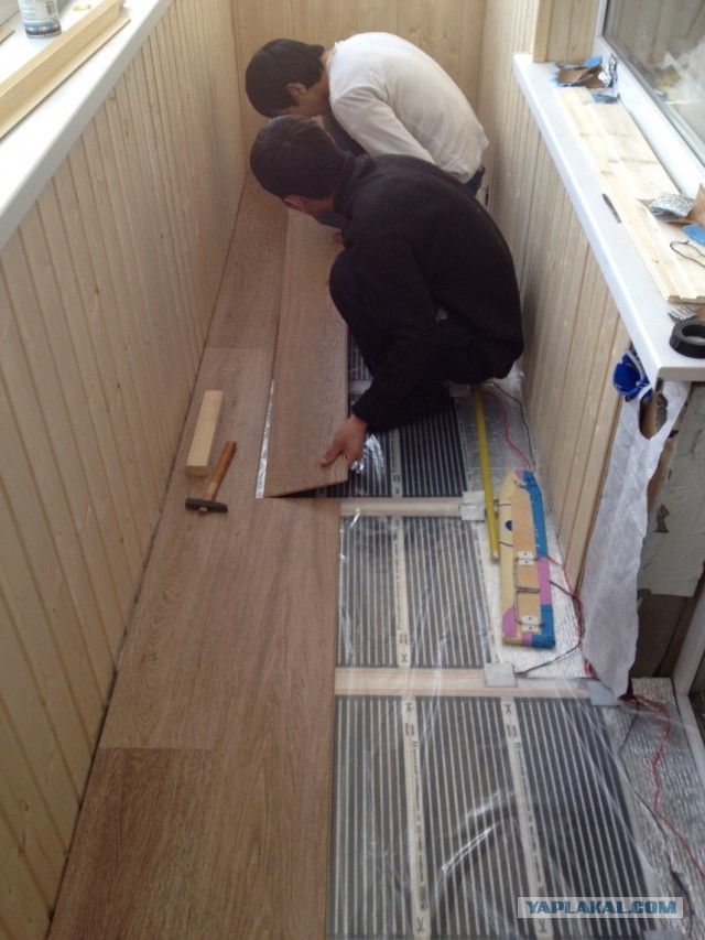 Ремонт балкона