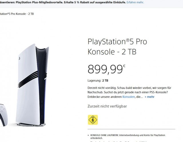 PlayStation 5 Pro смели с полок в США