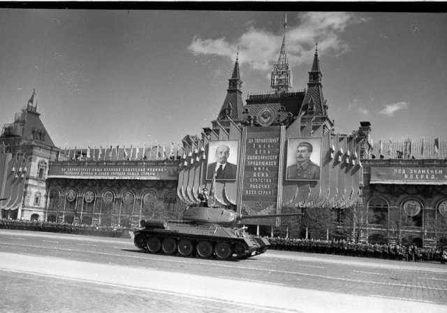 Военный парад весна 1951 года. Часть 2.