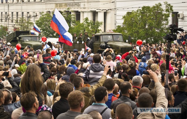 Парад Победы в Севастополе.