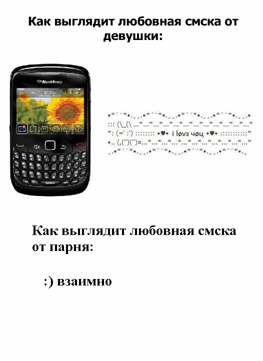 Проблемы в любовных смсках