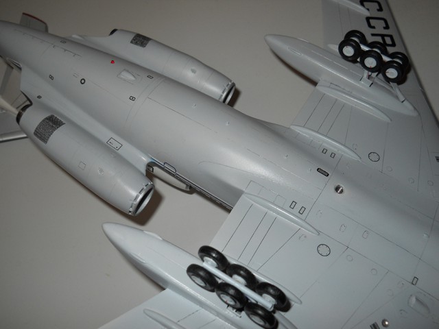 Деревянная модель Ту-154Б2