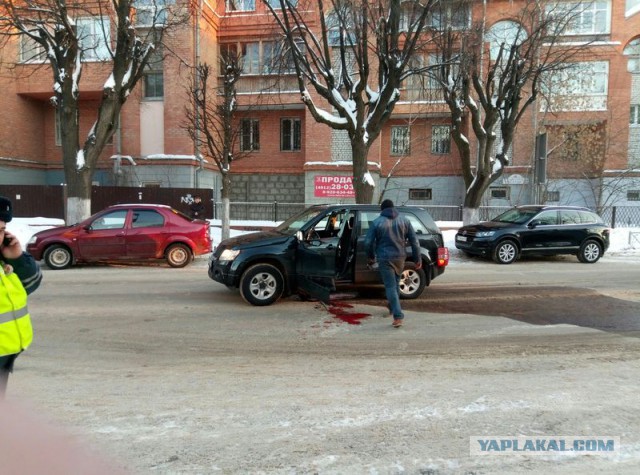 В Рязани взорвали автомобиль с девушкой