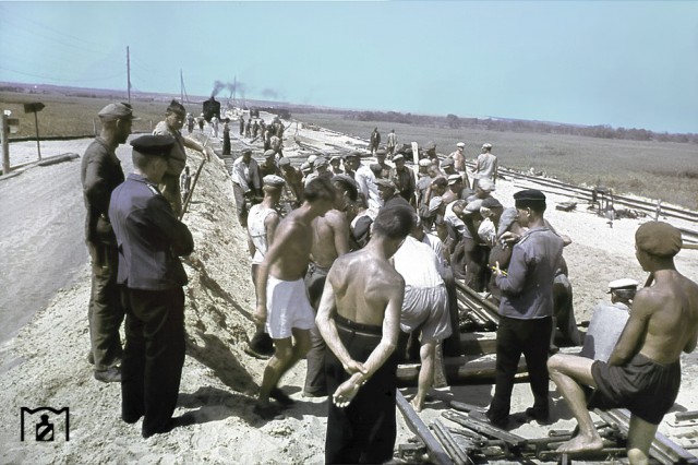 Украинские железные дороги 1943 г. глазами немцев