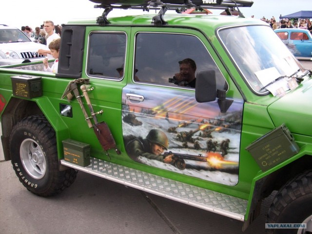 Аэрография автомобиля