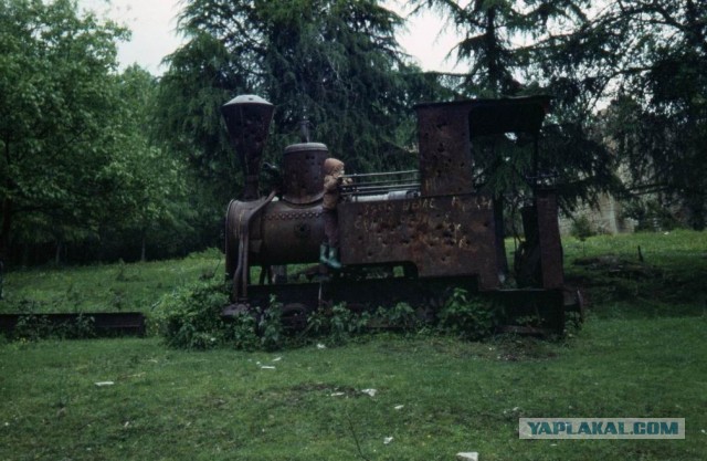 История маленького паровозика. Абхазия