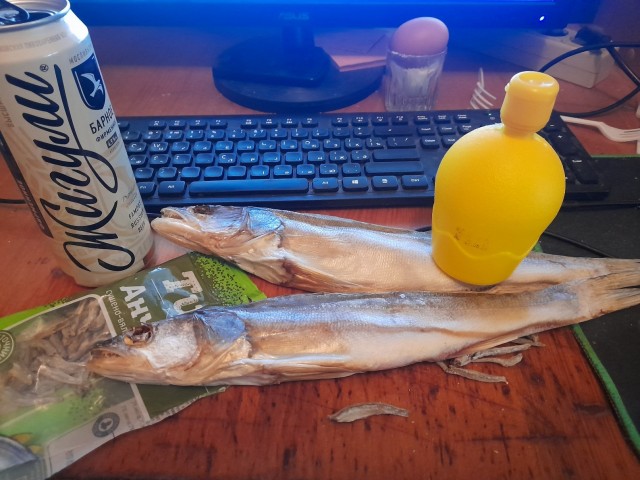 Рыба с лимонным соком