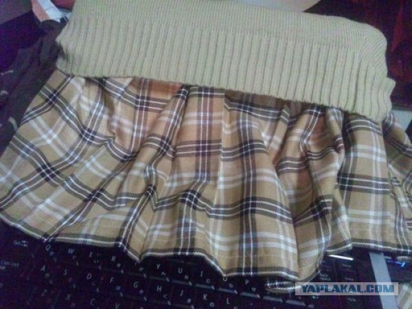 Как ботаны узнают, что у девушки под юбкой...