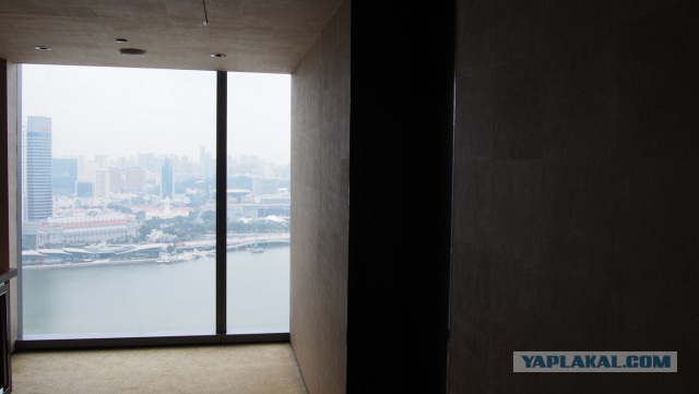 Сингапур. Гостиница "Марина Бэй"