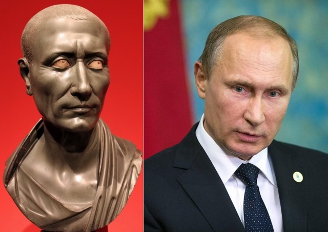 Древнеримский бюст представителя знати, I век до н. э.