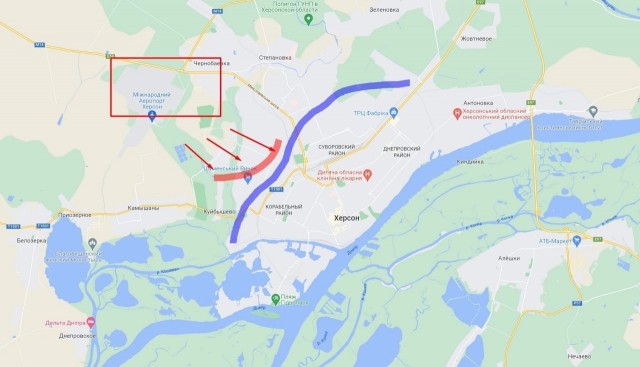 Начался штурм Херсона