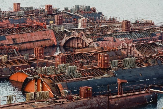 Советский и российский подводный флот на фото