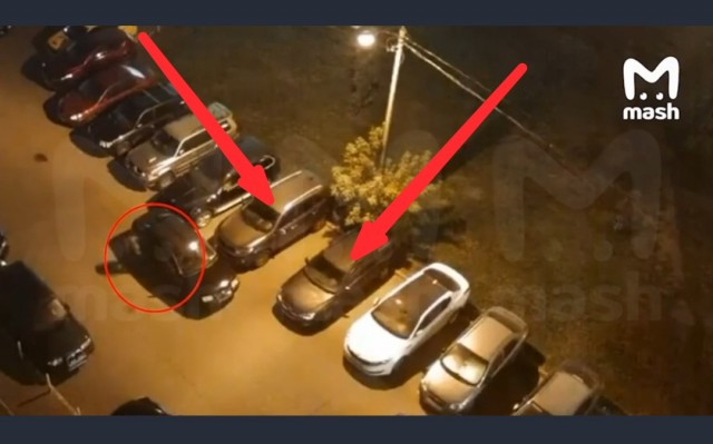 Ночной автомститель карает любителей парковаться вторым рядом в Подмосковье