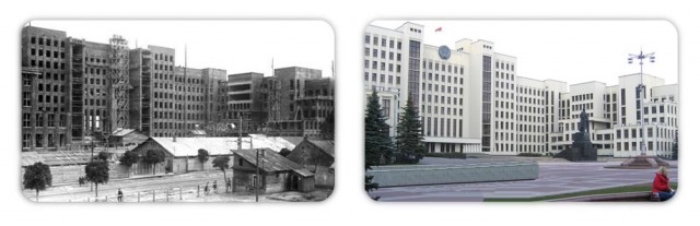 Минск раньше и сейчас (29 фото)