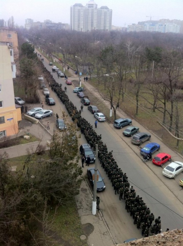 Киев. Новые столкновения демонстрантов с милицией