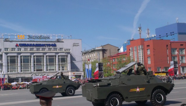 Парад Победы в Новосибирске