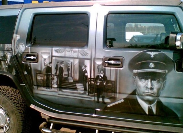Аэрография автомобиля
