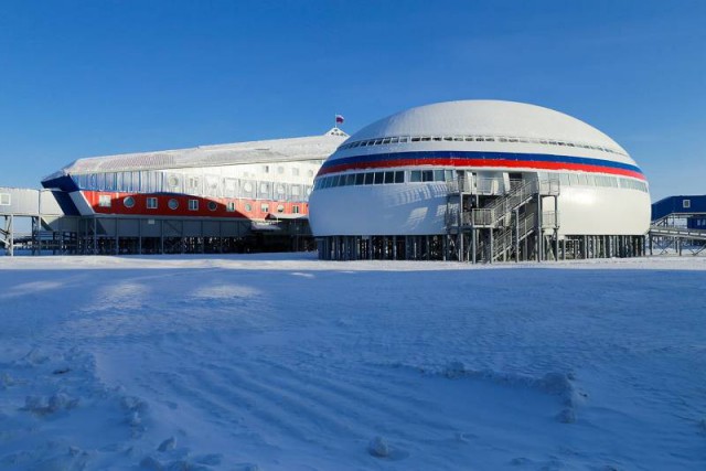 Арктика. Самая северная база ПВО РФ «Арктический трилистник» достигла полной автономности