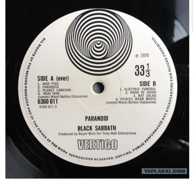 Black Sabbath «Paranoid», история создания