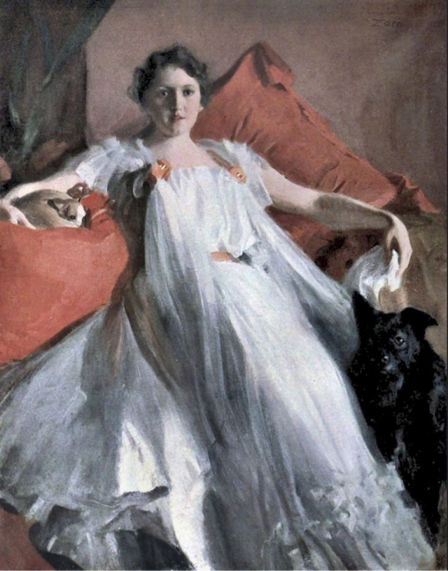 «На природе» Худ. Андерс Цорн. 1888 г.