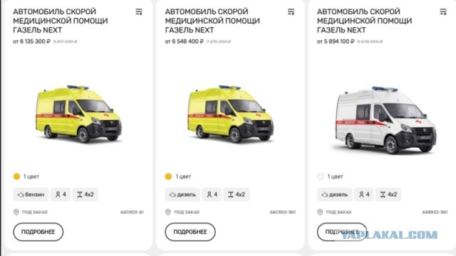В России начали продавать реанимобиль на базе легкого китайского фургона Avior V90.