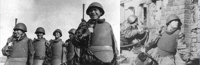 Советский солдат штурмовой инженерно-саперной бригады резерва.
