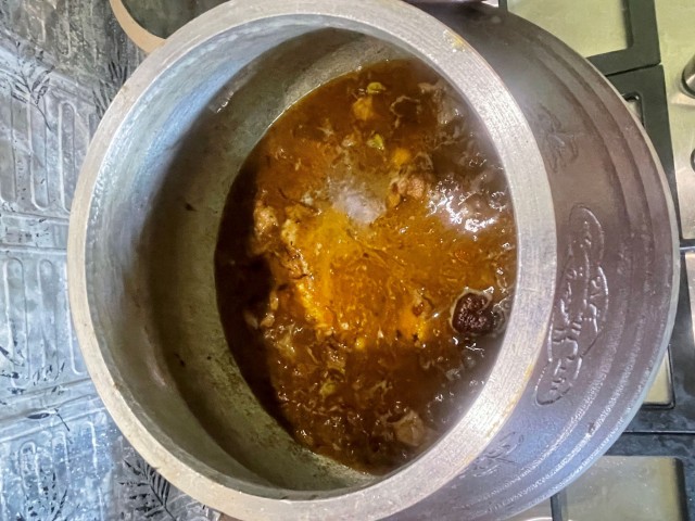 По мотивам Kabuli pulao или Афганский плов в афганском казане