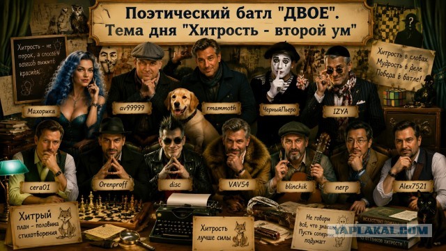 Двое, поэтический батл