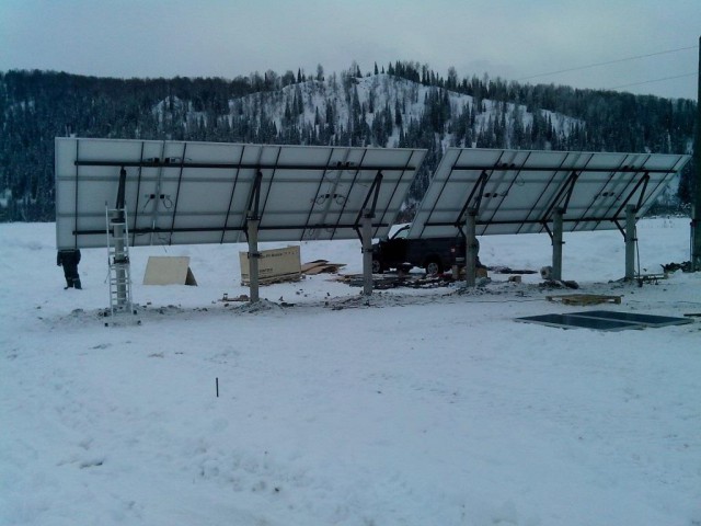 Автономное энергоснабжение маленькой деревеньки