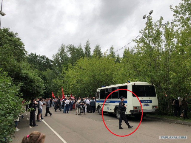 Как я сегодня на митинг (согласованный) сходил