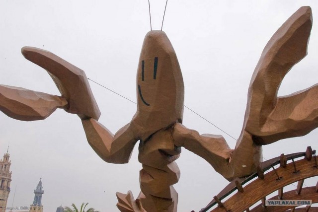 Возвращение креведки в Барселоне (3 фото)