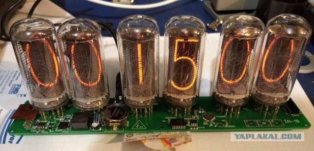 Основа для часов на лампах ИН-18 Nixie Clock