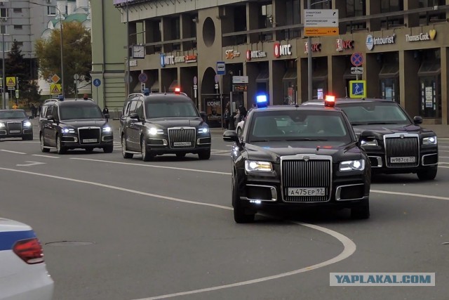 Роскошные автомобили российской полиции