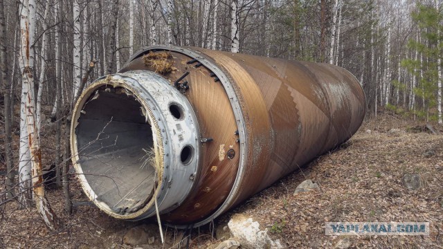 «Ядерные зубы для Акулы» — ступени советских ракет Р-39 «Барк» в уральском лесу
