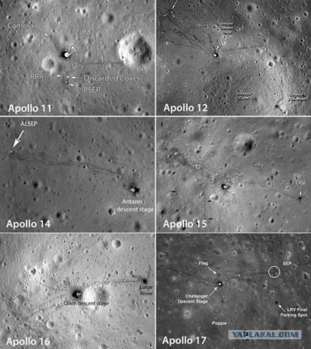40 косвенных доказательств и аргументов, что США не были на Луне