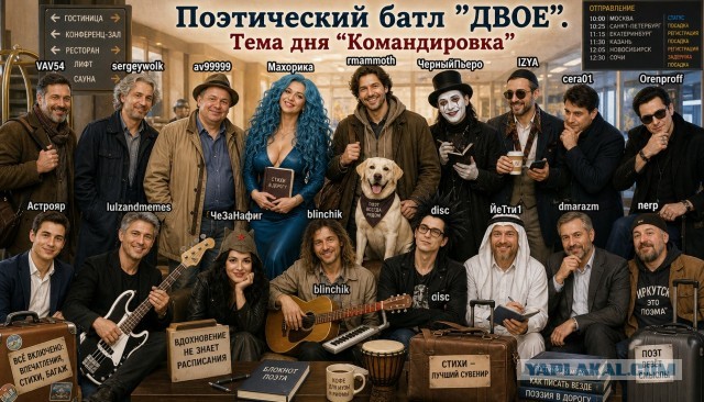 Двое, поэтический батл