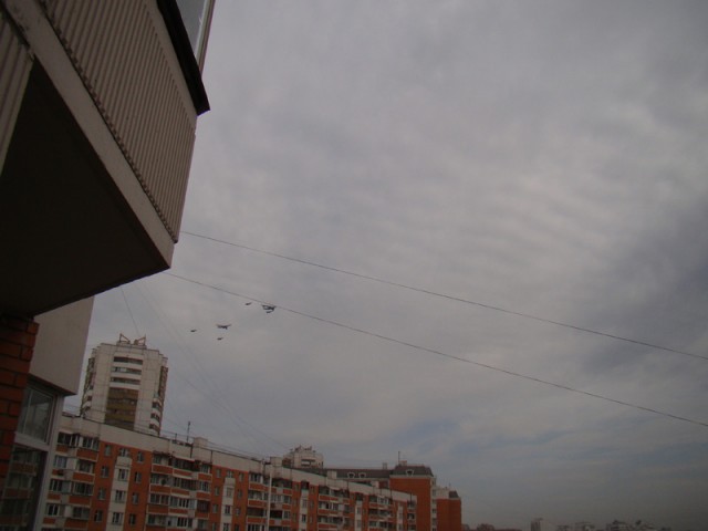 Самолеты над Москвой