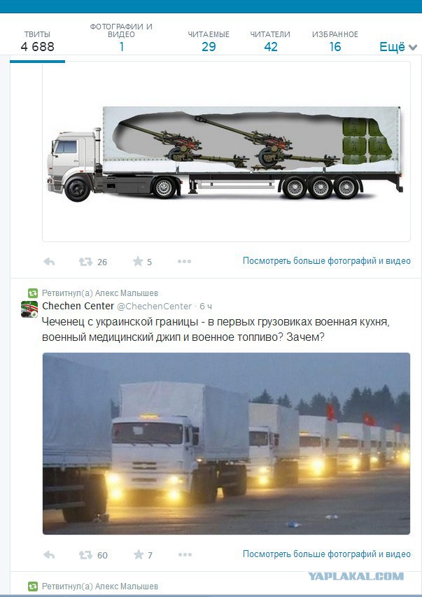 Как они видят гум помощь России.