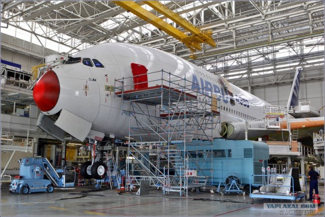 А-380 в Тулузе